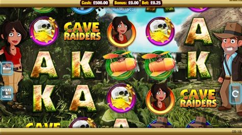 Cave Raiders Free Play in Demo Mode .
